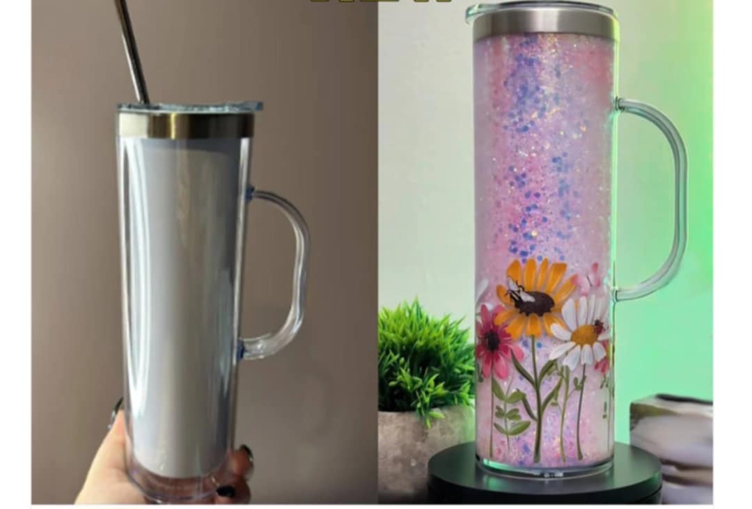 20oz Stainless Steel With Handle